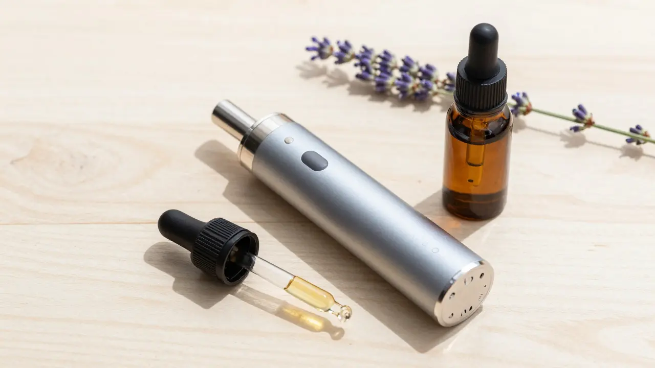 Vaporizér pro bylinky a CBD olej jako šetrnější alternativa